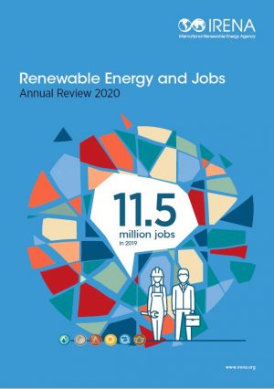 Cover Renewable Energy and Jobs - Annual Report 2020