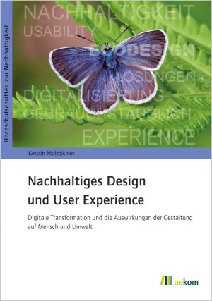 Buchcover "Nachhaltiges Design und User Experience"